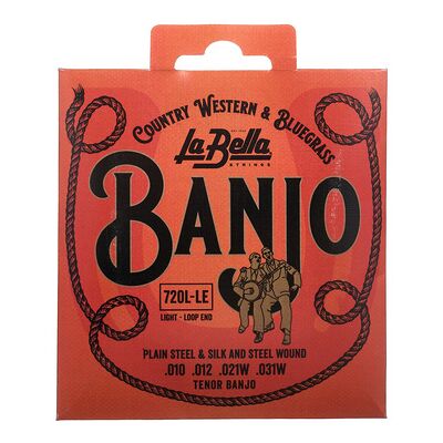 La Bella Tenor Banjo Silk & Steel Light La Bella Tenor Banjo Silk & Steel Light