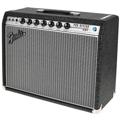 Fender FSR 68 Custom Pro Pewter Pewter mit silberfarbenem Panel und Grill Fender FSR 68 Custom Pro Pewter Pewter mit silberfarbenem Panel und Grill