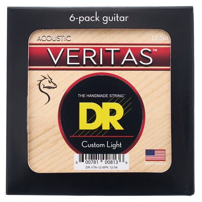 DR Strings Veritas Acoustic VTA-12 6-Pack DR Strings Veritas Acoustic VTA-12 6-Pack