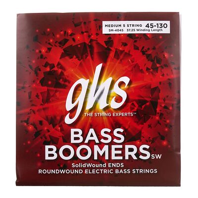 GHS Bass Boomers 5 .045 - .130 GHS Bass Boomers 5 .045 - .130