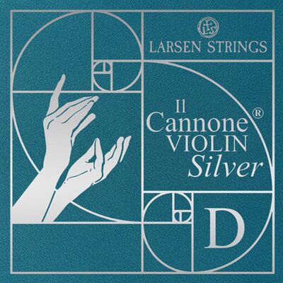 Larsen Il Cannone Silver Vn String D Larsen Il Cannone Silver Vn String D
