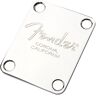 Fender NeckPlate Corona 4 Hole Chrom