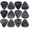 Fender Black Moto Pick Medium Black Moto