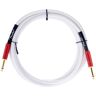 Fender John 5 Instrument Cable 10ft Weiß und Rot