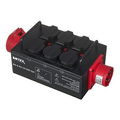 Botex Power box BO-6-S2-16 CEE 3ph Botex Power box BO-6-S2-16 CEE 3ph