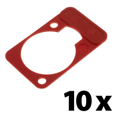 Neutrik DSS-2 Red 10x Rot Neutrik DSS-2 Red 10x Rot