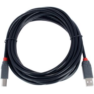 Lindy USB 2.0 Cable Typ A/B 5m Schwarz