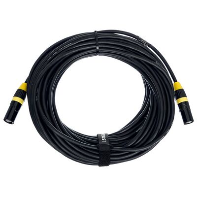 pro snake CAT6E CC Cable 25.0m yellow Schwarz pro snake CAT6E CC Cable 25.0m yellow Schwarz