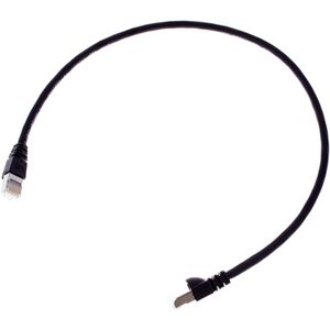 Telegärtner CAT6A Patchkabel 0,5m, sw Schwarz