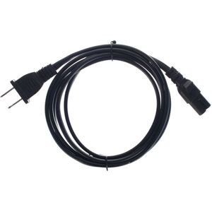 the sssnake Powercord US C7 1,8m Schwarz