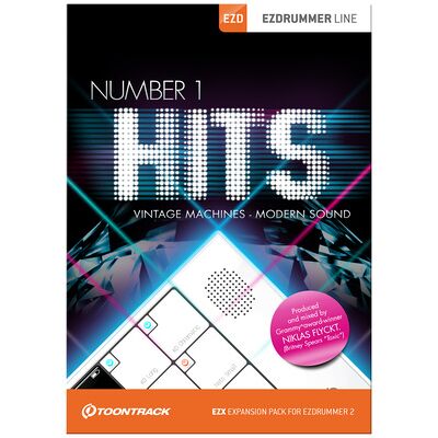 Toontrack Number 1 Hits EZX - Moderne Schlagzeugsounds Toontrack Number 1 Hits EZX - Moderne Schlagzeugsounds