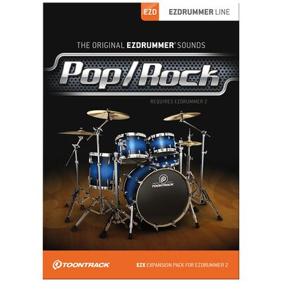 Toontrack Instruments Virtuelles EZX POP/ROCK - Virtuelles Instrument Toontrack Instruments Virtuelles EZX POP/ROCK - Virtuelles Instrument