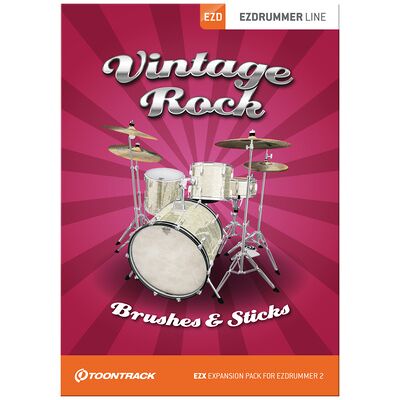 Toontrack EZX Vintage Rock - Virtuelles Schlagzeug-Erweiterungspaket Toontrack EZX Vintage Rock - Virtuelles Schlagzeug-Erweiterungspaket