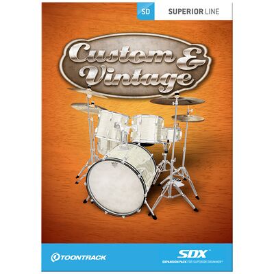 Toontrack SDX Custom & Vintage Toontrack SDX Custom & Vintage
