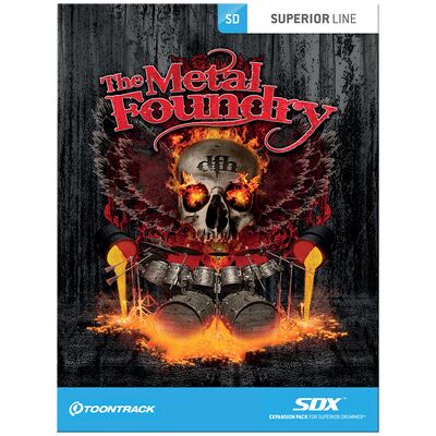 Toontrack The Metal Foundry SDX - Virtuelles Instrument Toontrack The Metal Foundry SDX - Virtuelles Instrument