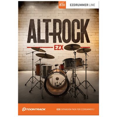 Toontrack Instruments EZX Alt-Rock - Drum Sample Library Toontrack Instruments EZX Alt-Rock - Drum Sample Library