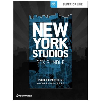 Toontrack SDX New York Studios Bundle Toontrack SDX New York Studios Bundle