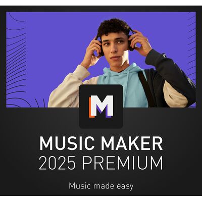 Magix Music Maker 2025 Premium - Musikproduktionssoftware Magix Music Maker 2025 Premium - Musikproduktionssoftware