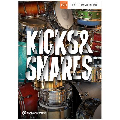 Toontrack Kicks & Snares EZX - Virtuelles Instrument im Studio Toontrack Kicks & Snares EZX - Virtuelles Instrument im Studio