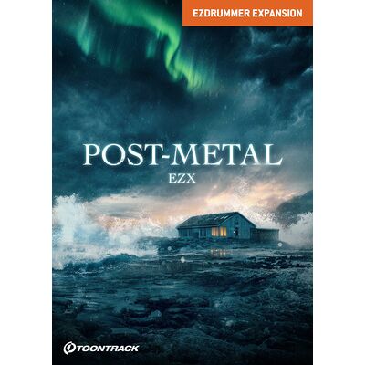 Toontrack EZX Post-Metal - Atmosphärische Metal-Schlagzeug Toontrack EZX Post-Metal - Atmosphärische Metal-Schlagzeug