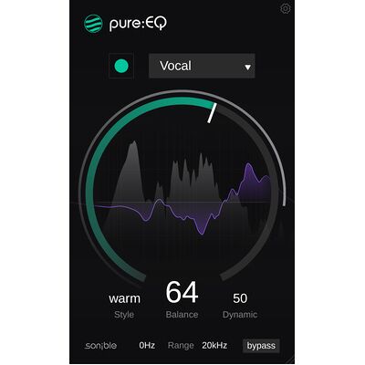 Sonible pure:EQ Sonible pure:EQ