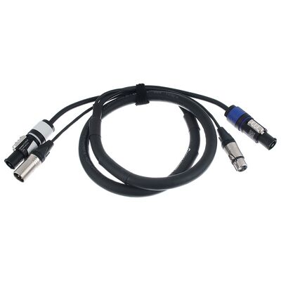 Cordial CPH 1.5 DMX 1 PWR 1 Schwarz Cordial CPH 1.5 DMX 1 PWR 1 Schwarz
