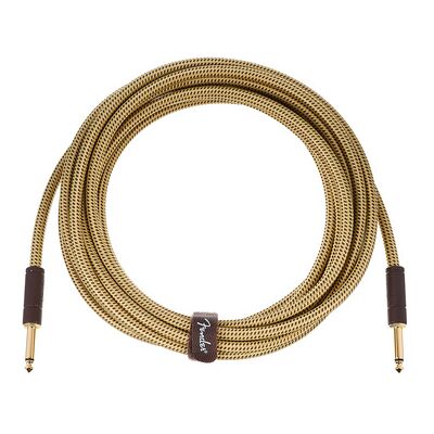 Fender Deluxe Cable 5,5m Tweed N Tweed Natural Fender Deluxe Cable 5,5m Tweed N Tweed Natural