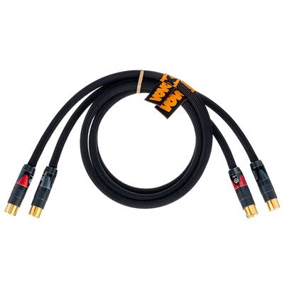 Vovox vita protect A 2x 1 m RCA/RCA Schwarz Vovox vita protect A 2x 1 m RCA/RCA Schwarz