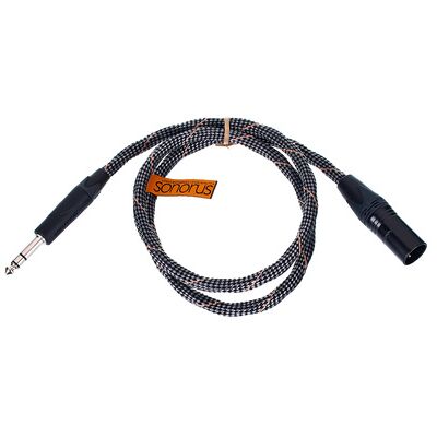 Vovox sonorus protect S 1 m TRS/XLRm Schwarz Vovox sonorus protect S 1 m TRS/XLRm Schwarz