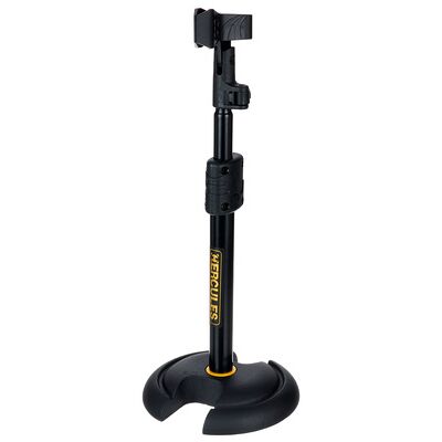 Hercules Stands Mic Stand Short Round Base Hercules Stands Mic Stand Short Round Base