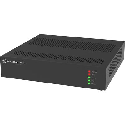 Dynacord U120:1 power amplifier Schwarz Dynacord U120:1 power amplifier Schwarz