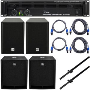 HK Audio Premium PR:O 12 Power Bundle Schwarz