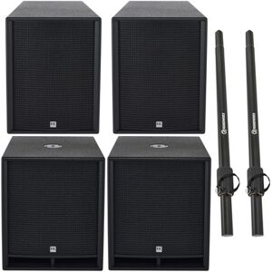 HK Audio PR:O 115 FD2/118 Sub D2 Bundle Schwarz