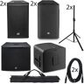 LD Systems Stinger 8/Sub15 Basic Bundle Schwarz