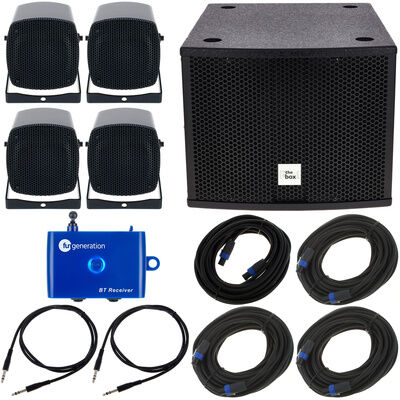 the box pro Lounge Set 2 Black the box pro Lounge Set 2 Black