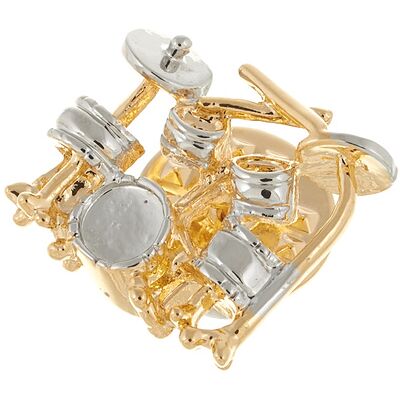ART of Music Pin Drumset vergoldet ART of Music Pin Drumset vergoldet
