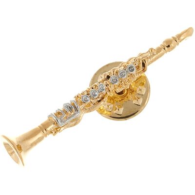 ART of Music Pin Clarinet vergoldet ART of Music Pin Clarinet vergoldet
