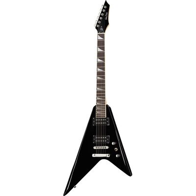 Harley Benton RX-10 BK Rock Series Schwarz Hochglanz Harley Benton RX-10 BK Rock Series Schwarz Hochglanz