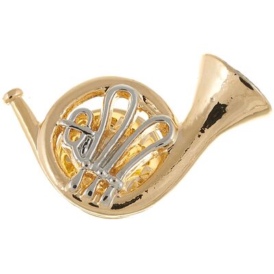 ART of Music Pin French Horn vergoldet ART of Music Pin French Horn vergoldet