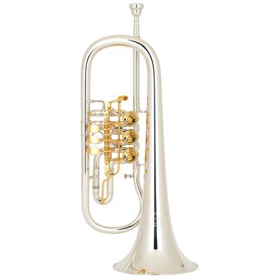 Miraphone 24R Edition Flugelhorn versilbert Miraphone 24R Edition Flugelhorn versilbert