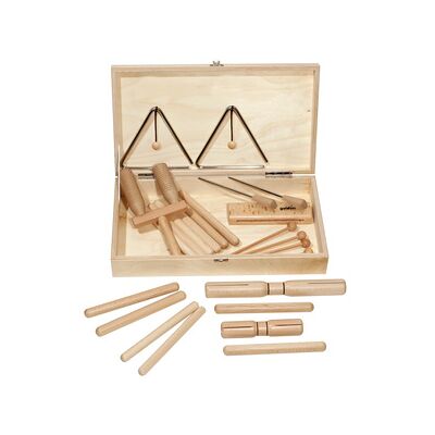 Goldon Percussion Set 1 in Wood Box Goldon Percussion Set 1 in Wood Box