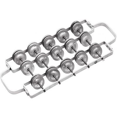 Meinl RC2-M Aluminium Rocar medium Silber Meinl RC2-M Aluminium Rocar medium Silber