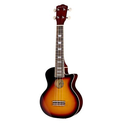 Harley Benton UK-L100E VS Soprano Ukulele Vintage Sunburst Hochglanz Harley Benton UK-L100E VS Soprano Ukulele Vintage Sunburst Hochglanz