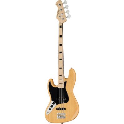 Harley Benton JB-75MN LH NA Vintage Series Hochglanz Natur Harley Benton JB-75MN LH NA Vintage Series Hochglanz Natur