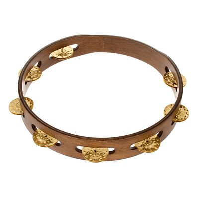 Meinl TA1V-WB Tambourine Walnut Brown Meinl TA1V-WB Tambourine Walnut Brown