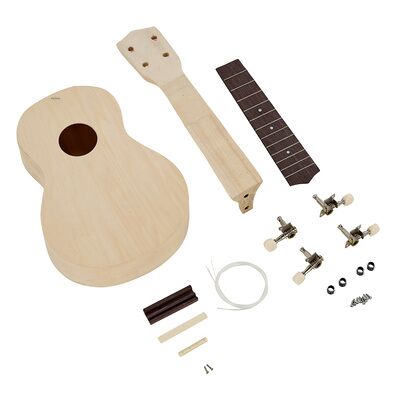 Harley Benton Ukulele DIY-Kit Sopran Natur Harley Benton Ukulele DIY-Kit Sopran Natur