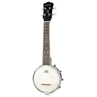 Harley Benton BJU-10 Banjo Ukulele Mattschwarz Harley Benton BJU-10 Banjo Ukulele Mattschwarz