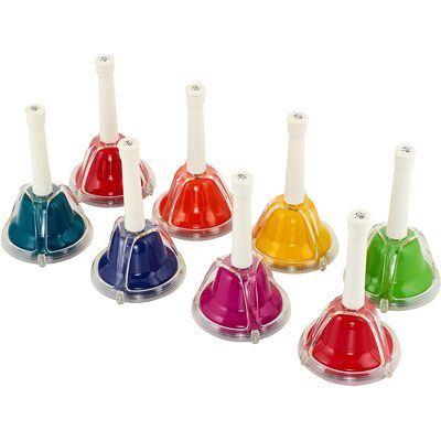 Thomann Rainbow Handbells TRHB-8 Thomann Rainbow Handbells TRHB-8