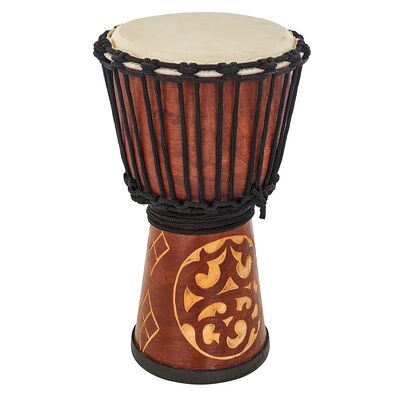 Terre Djembe Carved Ornament 40cm Terre Djembe Carved Ornament 40cm