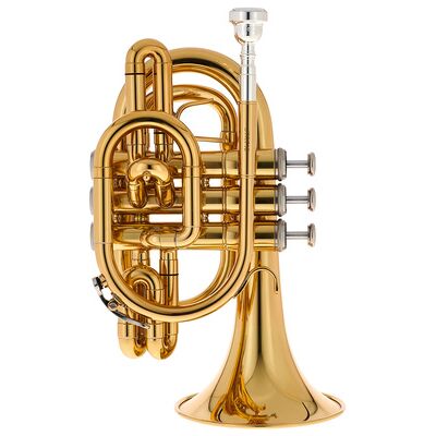 Jupiter JTR710Q Pocket Trumpet Lacquer Jupiter JTR710Q Pocket Trumpet Lacquer